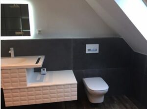 WC suspendu – Salle de bains à Lys-Lez-Lannoy (Lille)