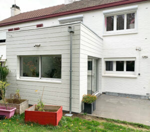 Extension en ossature bois et bardage CEDRAL - Faches-Thumesnil(Lille)