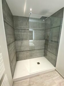 Receveur de douche 180 - salle de bains parentale - Croix (Lille)