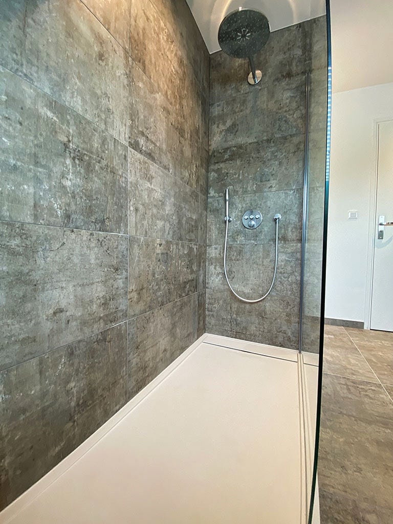 Salle de bains, encastrée, douche type italienne Bondues (Lille) De Souza